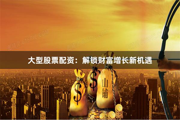 大型股票配资：解锁财富增长新机遇